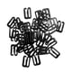 thumbnail image 1 of 100 anillos/deslizadores/ganchos metálicos para tiras de sujetador, figuras 0, 8 y 9, ajustador de lencería para manualidades Gancho de 10 mm x 8 mm, 1 of 7