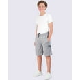 thumbnail image 5 of Real Essentials 5-Pack Youth Dry-Fit Active Athletic Basketball Gym Shorts With Pockets Boys & Girls, 5 of 6