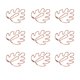 thumbnail image 4 of Clips de papel antideslizantes, 100 piezas de clips de papel metálicos, clips de papel lindos, clips de papel hechos para durar, 4 of 14
