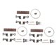thumbnail image 1 of 3x 1 x 26 '' de Accesorios de Guitarra Ukulele Bricolaje Tenor para Producción Musical Electrónica Aprendiziaje Baoblaze Parte completa del ukelele de 4 cuerdas DIY, 1 of 6