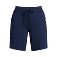 thumbnail image 6 of Athletic Works Women's and Women's Plus French Terry Bermuda Shorts, Sizes XS-4X, 6 of 6
