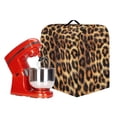 thumbnail image 6 of TSOVTHRID Leopard Fur Print Stand Mixer Cover Reusable Lightweight Coffee Maker Cover with Adjustable Drawstring Kitchen Appliance Dust Cover Compatible with 4.5-5 Quart Stand Mixer,S, 6 of 7