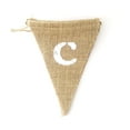 thumbnail image 1 of Lwr Crafts Banderines De Arpillera Con Forma De Triángulo Y Barra De Caramelo, 1 of 5