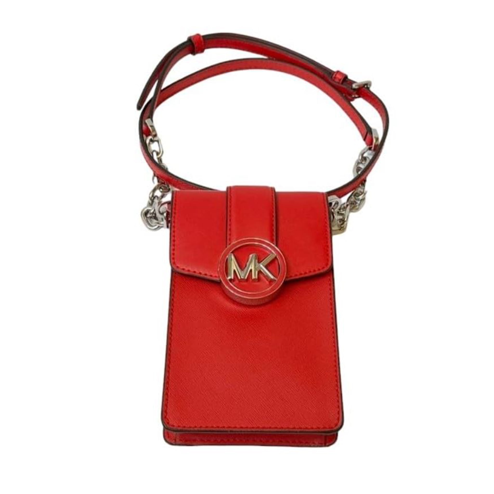 MICHAEL KORS 35T2GNMC5L Carmen Small Logo Smartphone Crossbody Bag 