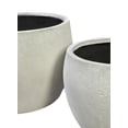 thumbnail image 2 of Rounded Sandstone Planter with Minimalist Design, 2 of 6