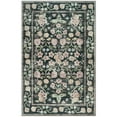 thumbnail image 3 of Balacho Farmhouse Floral Bohemian Faux Wool Area Rug, 8' x 10', Black, 3 of 8