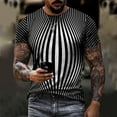 thumbnail image 2 of JINMGG Mens Tops under $5,Men's Unisex Daily T Shirt 3D Print Graphic Prints Animal Print Long Sleeve Tops Casual Bloue,Dark Gray XXL, 2 of 9