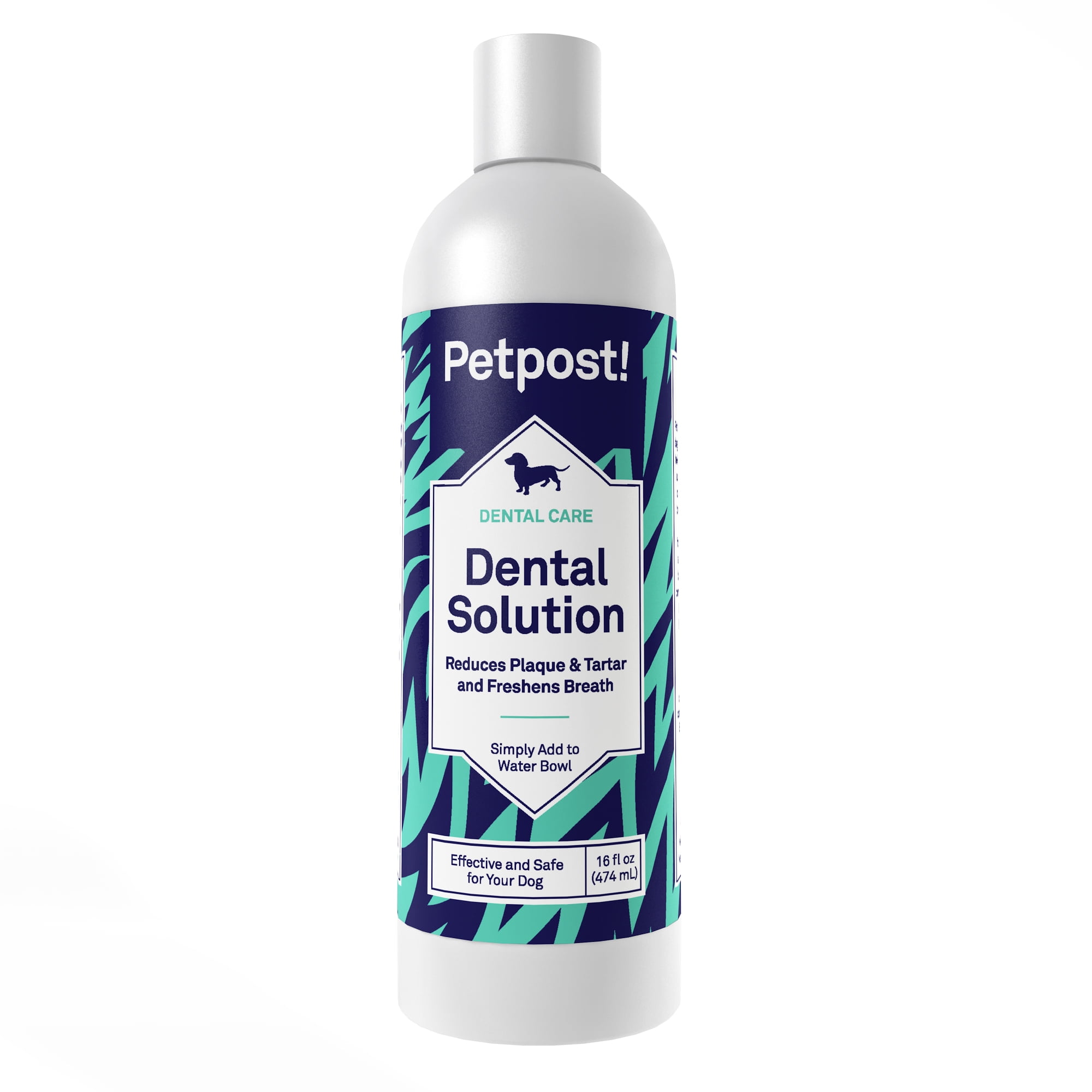 Petpost Dental Solution for Dogs Water Additive that Kills Bad