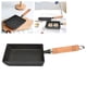 thumbnail image 1 of Sartén Tamagoyaki de Hierro Fundido, Sartén Japonesa para Huevos, Sartén Rectangular, Sartén Japonesa para Tortillas, DE, Sartén Tamagoyaki, FuncionA en Cocinas de Gas,, 1 of 7