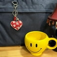 thumbnail image 6 of Popfizzy Red Heart Keychains for Women and Girls, Bedazzled Polka Dot Purse Charm, Bling Backpack Accessories, Heart Gifts, 6 of 8