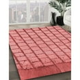 thumbnail image 2 of Ahgly Company Indoor Square Patterned Light Coral Pink Area Rugs, 6' Square, 2 of 6