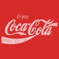 thumbnail image 2 of Womens Coca Cola Distressed Enjoy Racerback Tank, 2 of 4