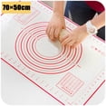 thumbnail image 1 of Silicone Cake Mat Non Stick Baking Mat Fondant Mat Dough Rolling Mat, 1 of 7