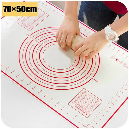 

ZHIYU Stick Mat Dough Mat Silicone Rolling Non Cake Mat Baking Mat Fondant Kitchen，Dining & Bar