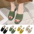 thumbnail image 2 of PUMISAS Summer Slippers For Women Breathable Slippersoutside Hollow Casual Open Toe Shoes Solid Color Comfortable Slippers, 2 of 6