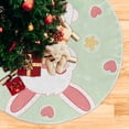 thumbnail image 5 of FMSHPON Easter Xmas Christmas Tree Skirt Stand Mat for Holiday Party Decoration Indoor Outdoor 36 inches, 5 of 6