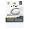thumbnail image 6 of Dove Beauty Bar Soap For Softer, Smoother Skin, Deep Exfoliating Charcoal Powder & Glycerin, Scrubs Away Impurities ,3.75 oz 4 Bars, 6 of 7
