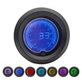 thumbnail image 2 of Indicador de ,Medidor de con pantalla de 12V,2 pulgadas y 52 mm para automóvil,Medidor PSI con pantalla digital de 7 colores de 52 mm,Medidor de de instrumento de, 2 of 8