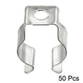 thumbnail image 2 of Uxcell 50 Pcs T5 Fluorescent Tube Lamp Bracket Hanger Clips Socket Lamp Holder, 2 of 5