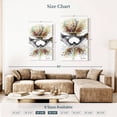 thumbnail image 4 of Elephant Stock Let's Go Together Wall Art - Vertical Multi Panel Canvas - Living Room Wall Decor - Love Multi Panel - Gray And Orange Decor By Ashvin Harrison - 24" x 38", 4 of 8