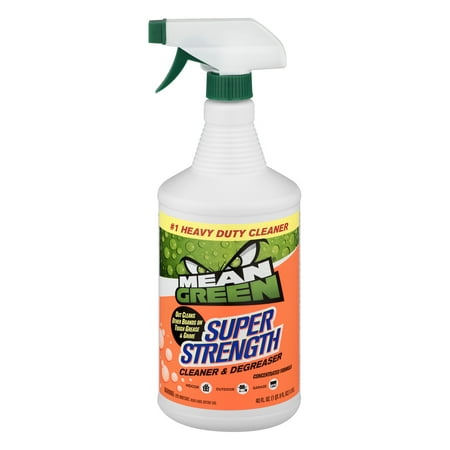 (3 pack) Mean Green Super Strength Cleaner & Degreaser, 40 fl (Best Degreaser For Clothes)
