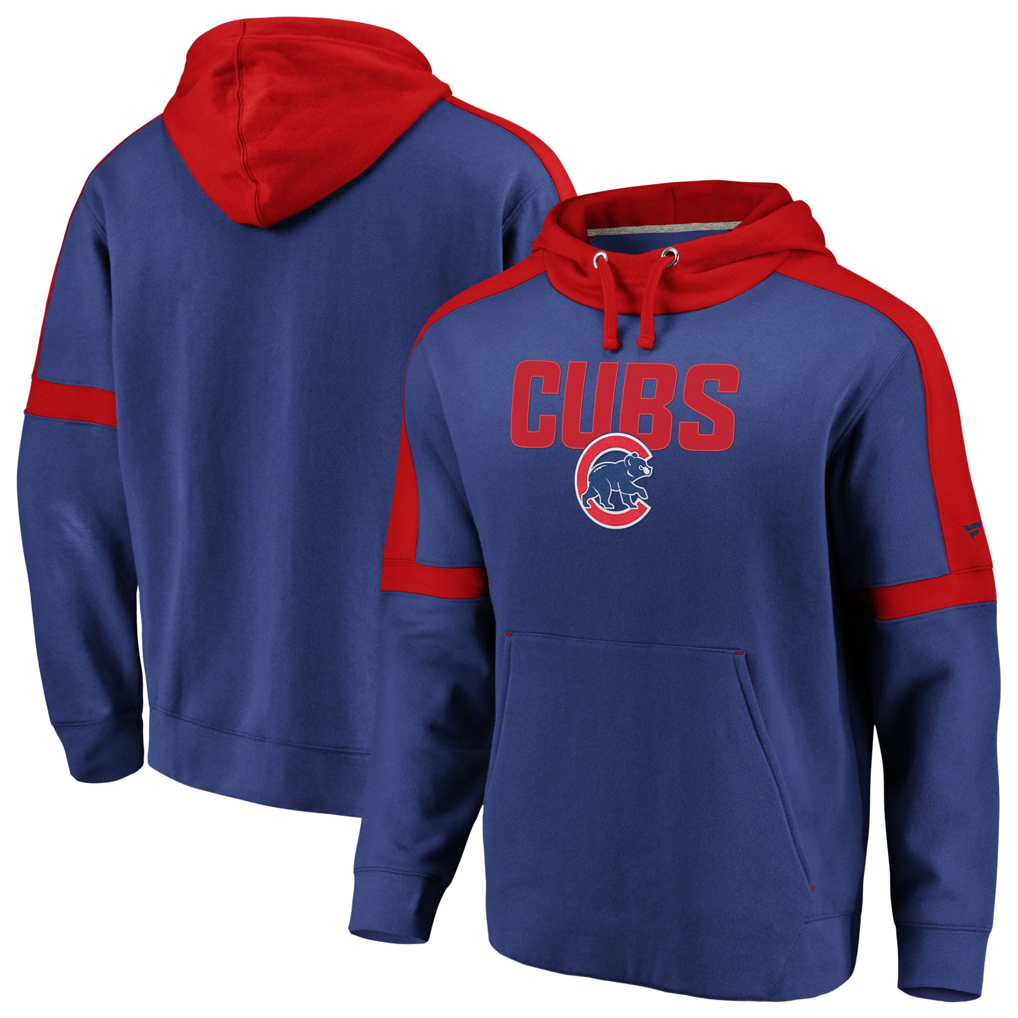 Chicago Cubs Fanatics Branded Iconic Fleece Pullover Hoodie - Royal/Red ...