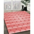 thumbnail image 2 of Ahgly Company Indoor Rectangle Patterned Light Salmon Pink Area Rugs, 8' x 12', 2 of 6
