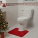 thumbnail image 5 of Alfombra de Baño en Forma de U, Tapete Suave de Espuma para Baño, Alfombra de Contorno con Absorción de Agua, Respaldo de Goma Antideslizante, 40x50 cm, Lavable a Máquina para Baño o Aseo, 5 of 6