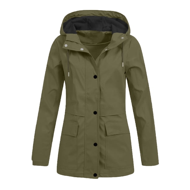 Puntoco abrigo de mujer moda mujer manga larga sólido fino Skinsuits con capucha cremallera Casual abrigo deportivo liquidación de Navidad Puntoco Puntoco-1442
