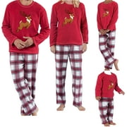 Family Matching Christmas PJ Pajamas Set Sleepwear Parent-Child Set