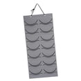 thumbnail image 4 of Perchero para sombreros sobre la puerta Organizador de gorras de béisbol detrás de la puerta Almacenamiento de gorras de pared Gris y negro, 4 of 9