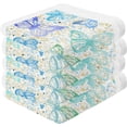 thumbnail image 2 of GZHJMY Butterfly Dots Wash Cloths 6 Pack - 12 x 12 Inch Super Super Soft Washcloths for Your Face and Body - 100% Cotton Absorbent Baby Face Towel, 2 of 7