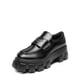 thumbnail image 1 of Zapatos DREAM PAIRS Mocasines Chunky para Mujer Negros Talla 9.5, 1 of 9