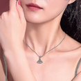 thumbnail image 2 of Collier Chaîne Collier Pendentif Bijoux Filles S925 Jupe Argentée Géométrique_x, 2 of 4