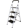 thumbnail image 1 of Escalera Tubular Plegable Taburete Acero 4 Escalones Surtek SURTEK ETT4, 1 of 3