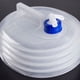 thumbnail image 4 of Contenedor de agua PE Pesca Bolsa plegable Tanque para beber Práctico para llevar 3/5/8/10/15L Prensa y flujo Botella de senderismo para ahorrar Kits de desorden para acampar blanco azul 3L Eigraketly HW5645-01, 4 of 6