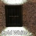 thumbnail image 1 of 1pc Solar Up And Down Wall Lights, Outdoor Waterproof LED Step Light, Solar Fence Lights For Outdoor Yard Garden Lawn Patio Courtyard Fences Driveway Pathway Decoration, 1 of 4