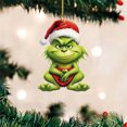 thumbnail image 3 of Adorno Grinch Árbol de Navidad Creative Craft Collection de 8 cm para interior (22), 3 of 6