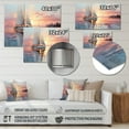 thumbnail image 4 of Designart "Dreamy Regatta Sail Boat II" Boat Metal Wall Art, 4 of 5