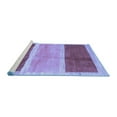 thumbnail image 2 of Ahgly Company Machine Washable Indoor Rectangle Abstract Blue Contemporary Area Rugs, 7' x 10', 2 of 4