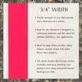 thumbnail image 6 of Country Brook Design® 3/4 Inch Flamingo Pink PVC Webbing, 10 Yards, 6 of 6