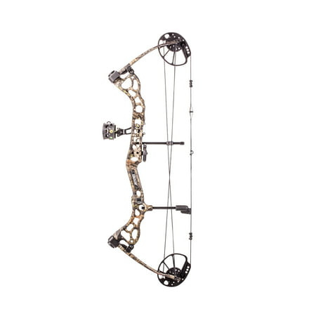 Bear Archery Pledge Compound Bow Includes Trophy Ridge Mist 3-Pin Sight and Whisker Biscuit arrow (Best Compound Bow Rest)