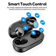 thumbnail image 4 of Auriculares inalámbricos Kurdene S21 Bluetooth 5.2 40H Playtime IPX5, 4 of 7