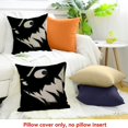 thumbnail image 4 of FCXZI  Happy Halloween Pillow Cover Pumpkin Spider Web Pillow Case Black Throw Cushion Cover Cushion Cases for Home Office Halloween Sofa Bed Decoration  20x20in, 4 of 5