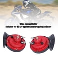 thumbnail image 3 of Bocina De Caracol Eléctrica Para Automóvil, Kit De Bocina De Automóvil De 12 V De Baja Potencia Y Ruido De 120 DB Con Soportes Para Automóvil De Motocicleta, 3 of 7