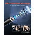 thumbnail image 3 of VEVOR Endoscope Camera 1920P HD Borescope for Android & IOS with 16.4FT Cable, 3 of 9