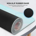 thumbnail image 4 of Cute Desk Mat for Desktop, Gaming Mouse Pad for Desk, Desk Pad Large with Non-Slip Rubber Base, Desk Mouse Mat Large, XXL Computer Keyboard Mat for Office, Women, Blue Ocean Beach Sunset, 4 of 6