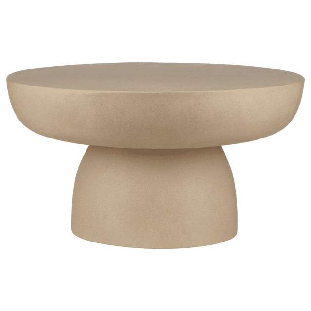 Bouclair Beige Concrete Effect Coffee Table