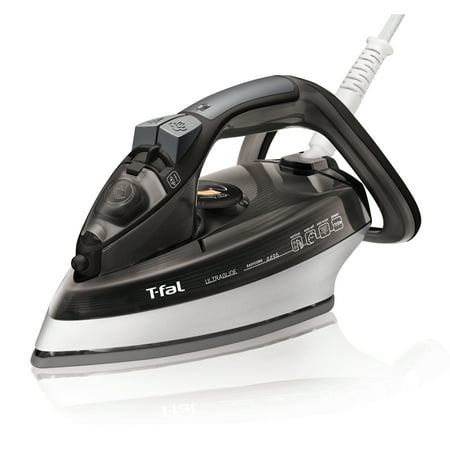 Ultraglide Easy Cord Iron, Black and Silver (Best T Fal Iron)