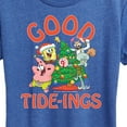 thumbnail image 3 of SpongeBob SquarePants - Good Tide - Women's Lightweight French Terry Pullover, 3 of 6